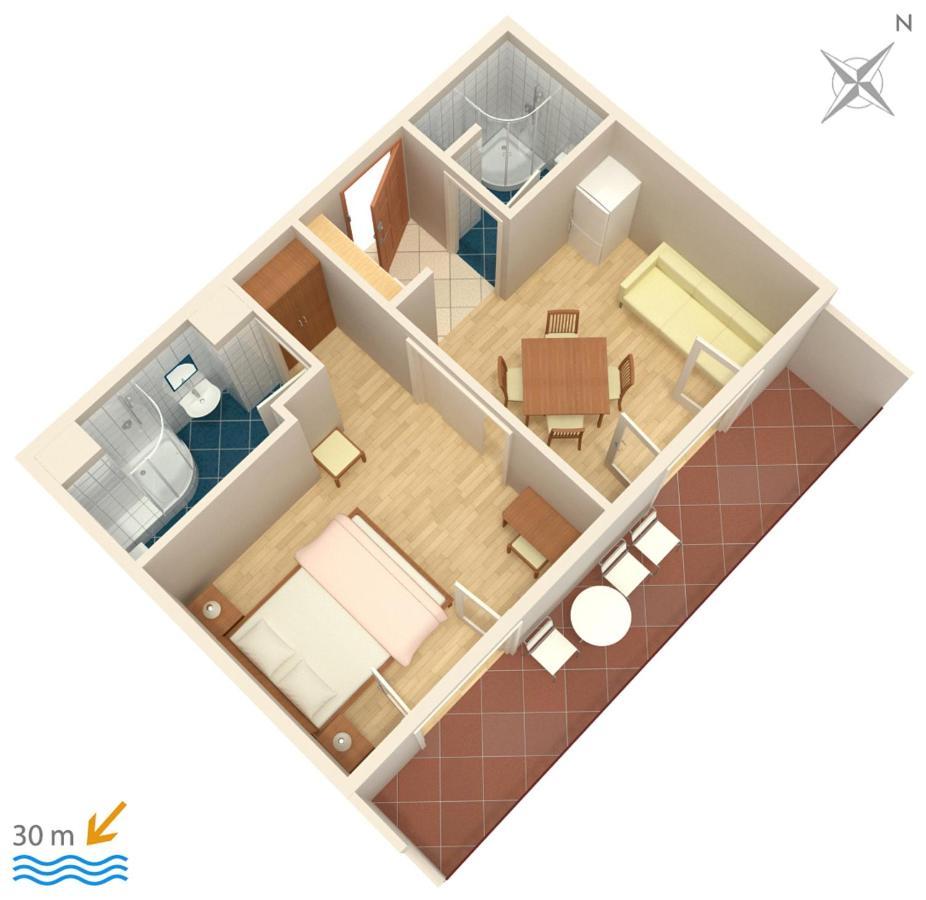 Apartments By The Sea Igrane, Makarska - 311 Εξωτερικό φωτογραφία